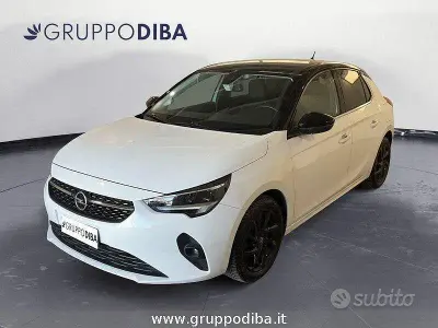 Begagnad Opel Corsa Elegance 102 HK (75 kW) 2020 Vit Halvkombi