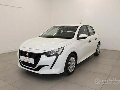 Usata Peugeot 208 Active 75 CV (55 kW) 2021 Bianco Utilitaria