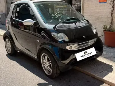 Usata Smart ForTwo Cabrio 54 CV (39 kW) 2001 Nero Cabrio