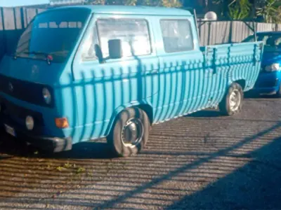 Usata VW T3 69 CV (50 kW) 1987 Blu Furgone