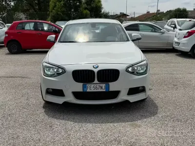 Usata BMW 116 Sport Line 116 CV (85 kW) 2016 Bianco Utilitaria