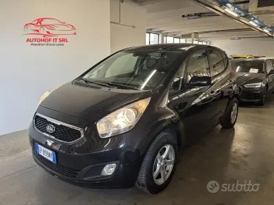 Usata Kia Venga 128 CV (94 kW) 2012 Nero Utilitaria