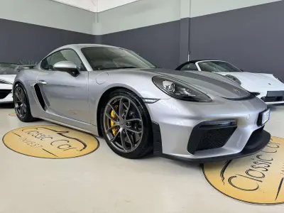 Usata Porsche 718 Cayman GT4 420 CV (308 kW) 2021 Argento gt Coupé