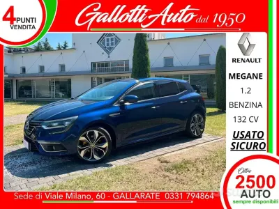 Usata Renault Mégane GT Line GT-Line 132 CV (97 kW) 2017 Blu Berlina