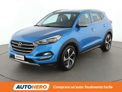 Second-hand Hyundai Tucson Edition 116 CP (85 kW) 2017 Albastru SUV