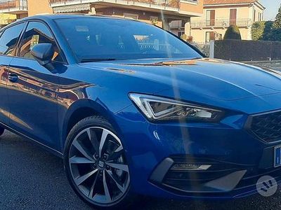 Usata Seat Leon FR 131 CV (96 kW) 2020 Blu/azzurro Berlina