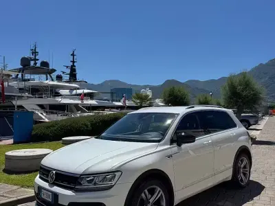 Usata VW Tiguan R-line 116 CV (85 kW) 2019 Bianco SUV
