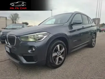Usata BMW X1 Advantage 150 CV (110 kW) 2016 Nero SUV