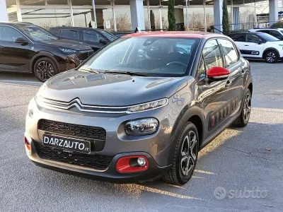 Usata Citroën C3 PureTech 82 CV (60 kW) 2018 Grigio Utilitaria