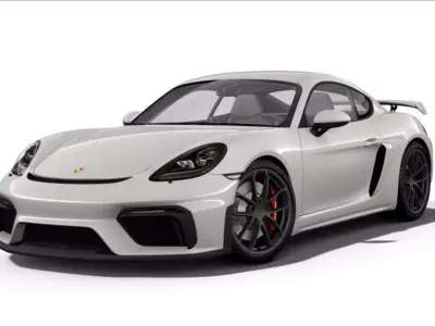 Usata Porsche 718 Cayman GT4 420 CV (308 kW) 2020 Bianco Coupé