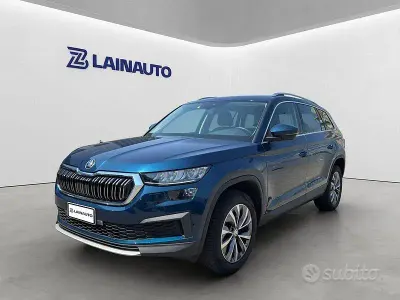 Usata Skoda Kodiaq Style 150 CV (110 kW) 2022 Blu/azzurro SUV