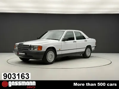 Usata Mercedes 190 90 CV (66 kW) 1987 Bianco Berlina