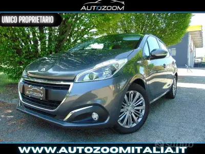 Usata Peugeot 208 83 CV (61 kW) 2018 Grigio Utilitaria