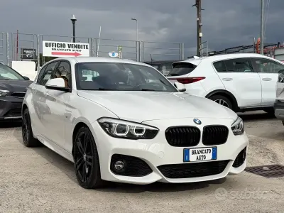 Usata BMW 116 M Sport 109 CV (80 kW) 2018 Bianco Utilitaria