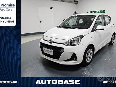 Usata Hyundai i10 Classic 67 CV (49 kW) 2018 Bianco Utilitaria