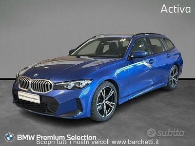 Usata BMW 320 M Sport 190 CV (139 kW) 2022 Blu Station wagon