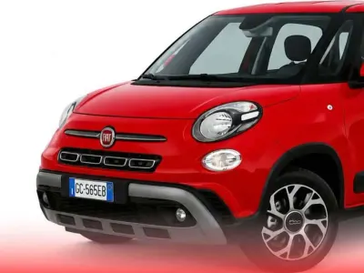 Usata Fiat 500L Cross 95 CV (69 kW) 2021 Rossa Monovolume
