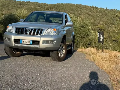Usata Toyota Land Cruiser Prado 166 CV (122 kW) 2004 Grigio SUV