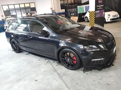 Usata Skoda Octavia vRS 245 CV (180 kW) 2017 Nero Station wagon