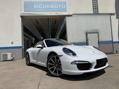 Usata Porsche 991 349 CV (256 kW) 2013 Bianco Cabrio