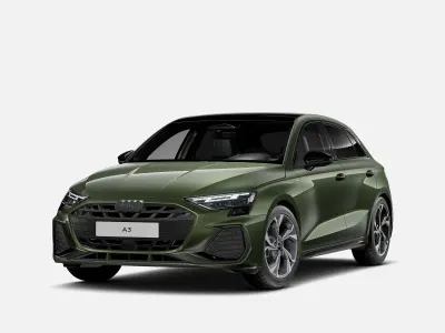 Nuova Audi A3 S-Line 116 CV (85 kW) 2026 Verde district metallizzato