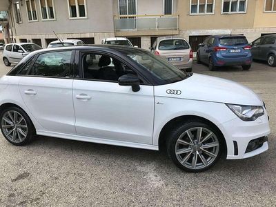 Usata Audi A1 Sportback S-Line 90 CV (66 kW) 2014 Bianco Utilitaria