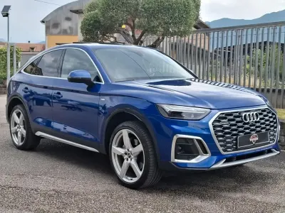 Usata Audi Q5 Sportback S-Line 204 CV (150 kW) 2023 Blu SUV