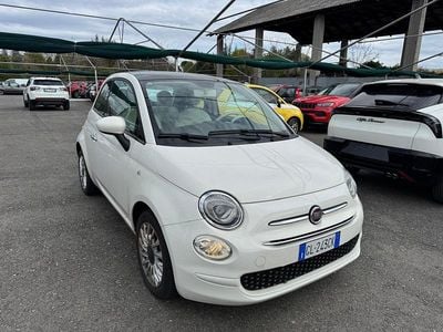 Usata Fiat 500C Lounge 69 CV (50 kW) 2019 Bianco Cabrio
