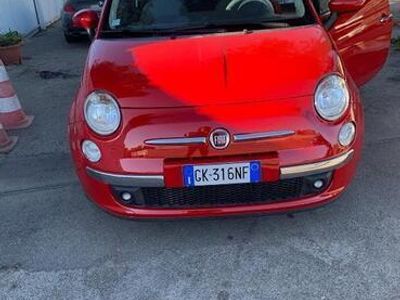 Usata Fiat 500 69 CV (50 kW) 2009 Rosso Cabrio