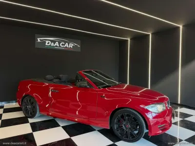 Usata BMW 118 Cabriolet 143 CV (105 kW) 2009 Rosso Cabrio