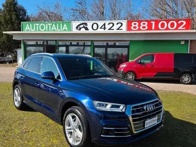 Usata Audi Q5 S-line plus 286 CV (210 kW) 2019 Blu/azzurro SUV