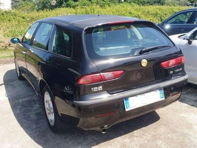Usata Alfa Romeo 156 Progression 120 CV (88 kW) 2001 Nero Station wagon