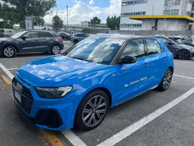 Usata Audi A1 Sportback S-Line 116 CV (85 kW) 2018 Blu/azzurro Utilitaria