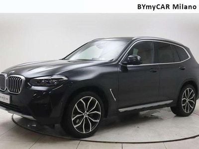 Usata BMW X3 190 CV (139 kW) 2022 Sophisto grey metallizzato SUV