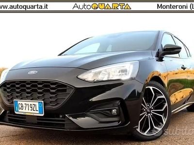 Usata Ford Focus ST-Line 120 CV (88 kW) 2020 Nero Berlina