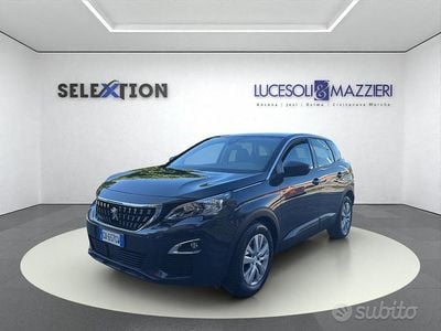 Usata Peugeot 3008 Business-Line 131 CV (96 kW) 2020 Nero SUV
