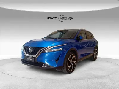 Usata Nissan Qashqai Tekna+ 158 CV (116 kW) 2023 Blu SUV