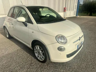 Usata Fiat 500 Lounge 69 CV (50 kW) 2008 Bianco Utilitaria