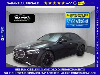 Usata Mercedes E300 Premium 197 CV (144 kW) 2024 Nero Berlina