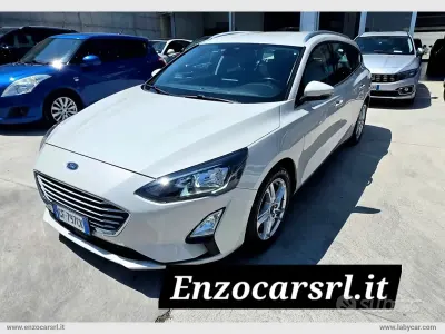 Usata Ford Focus Titanium 120 CV (88 kW) 2021 Bianco Station wagon