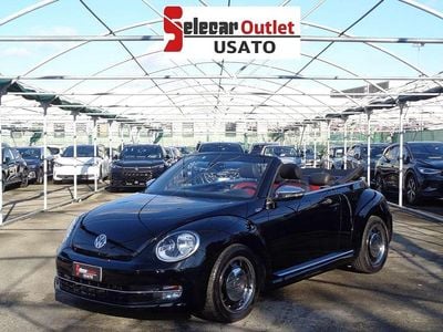 Usata VW Beetle Cabriolet Design 105 CV (77 kW) 2014 Nero Cabrio