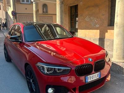 Usata BMW 118 Efficient Dynamics 190 CV (139 kW) 2018 Rosso Utilitaria