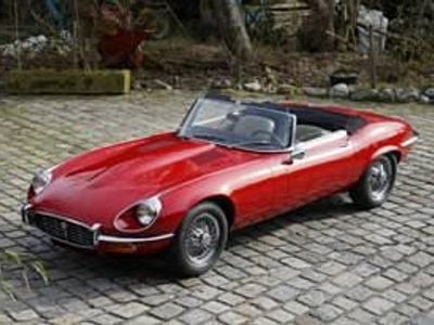 Usata Jaguar E-Type 276 CV (202 kW) 1972 Rosso Cabrio