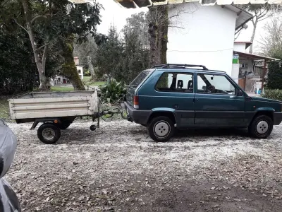Begagnad Fiat Panda 68 HK (50 kW) 1994 Grön Halvkombi