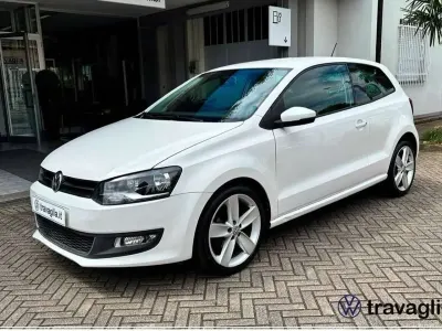 Usata VW Polo Highline 90 CV (66 kW) 2011 Bianco Utilitaria