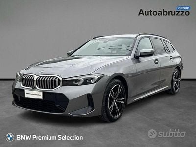 Usata BMW 320e M Sport 190 CV (139 kW) 2025 Grigio Station wagon