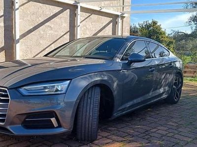 Usata Audi A5 Sportback Ambiente 190 CV (139 kW) 2018 Grigio Utilitaria