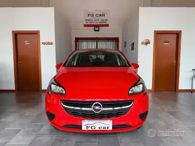Usata Opel Corsa 69 CV (50 kW) 2015 Rosso Utilitaria