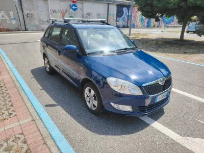 Usata Skoda Fabia GreenLine 75 CV (55 kW) 2013 Bluazzurro Station wagon