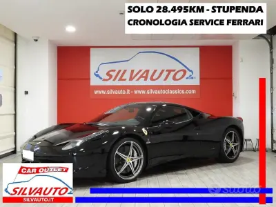 Usata Ferrari 458 570 CV (419 kW) 2011 Nero Coupé